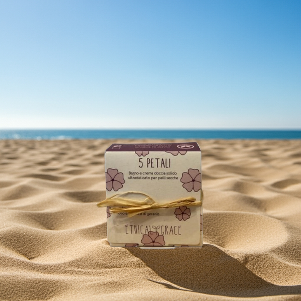 Ethical Grace - 5 Petali Bagno & Crema Doccia Solido - 100 g