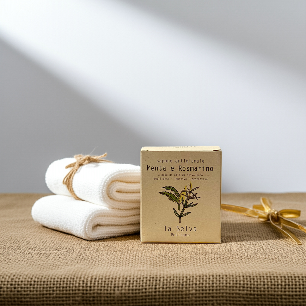 la Selva Positano - Sapone Artigianale Menta e Rosmarino 100 g