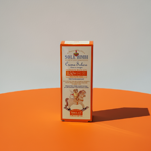 HELAN - Sole Bimbi Crema Solare Viso e Corpo SPF 50+ 75 ml