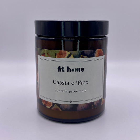 Handmade Natural Wax Candle – Cassia and Fig