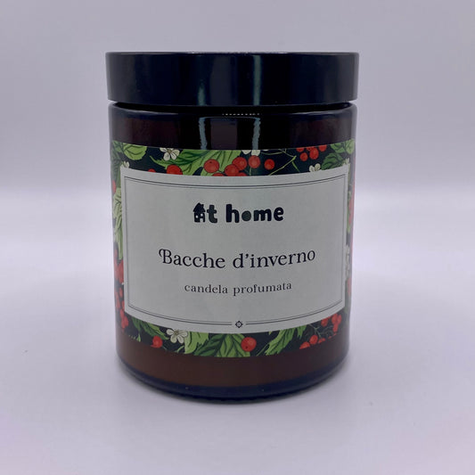 Natural Wax Handmade Candle – Winter Berries