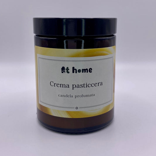 Handmade Natural Wax Candle – Custard
