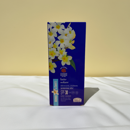 HELAN - Monoi de Tahiti Latte Solare Abbronzante SPF 30 150 ml - Water Resistant