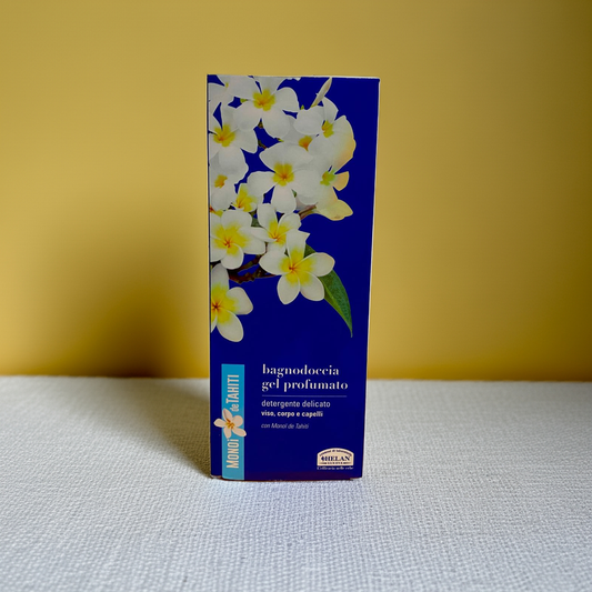 HELAN - Monoi de Tahiti Bagnodoccia Gel Profumato 200 ml - Viso, Corpo e Capelli