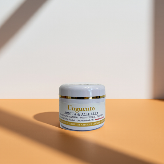 Giove Officinali - Unguento all'Arnica e Achillea 50 ml per sollievo immediato traumi