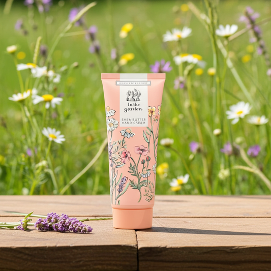 Crema mani vegana al rabarbaro - In The Garden 100 ml