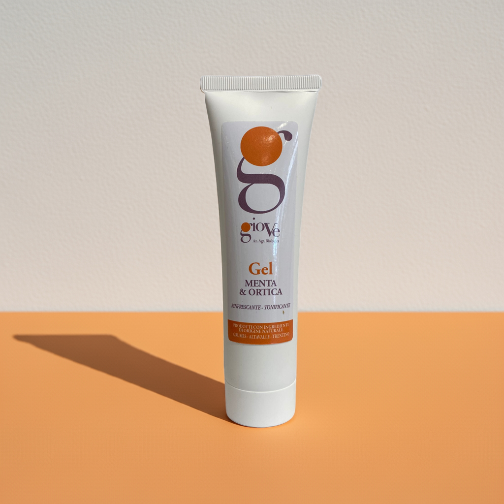 Giove Officinali - Gel Riattivante Ortica e Menta 100 ml per sollievo gambe e corpo