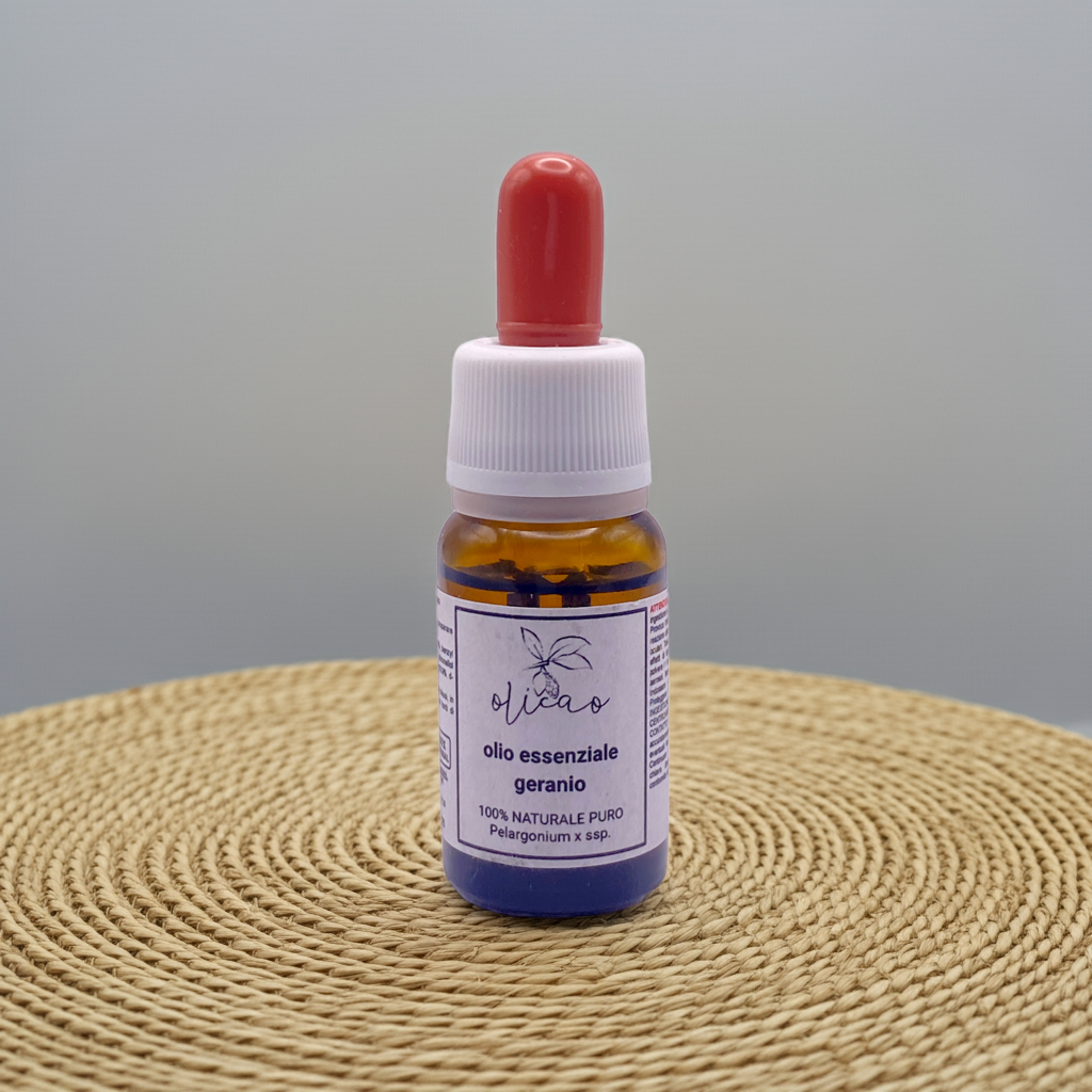 Olio essenziale al geranio