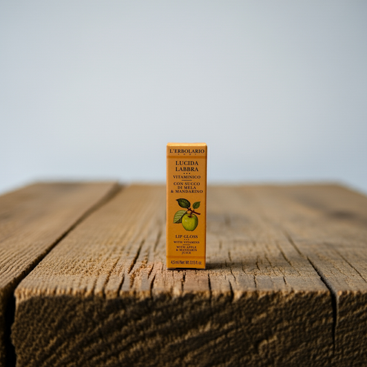 L'Erbolario -  Lucida Labbra Vitaminico con Succo di Mela & Mandarino 4,5 ml