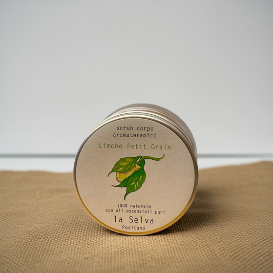 la Selva Positano - Scrub Corpo Aromaterapico Limone Petit Grain 200 ml