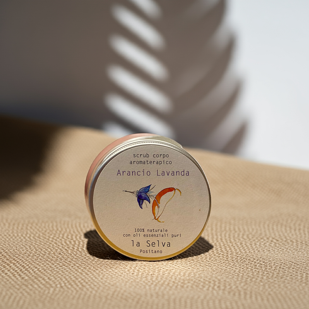 la Selva Positano - Scrub Corpo Aromaterapico Arancio Lavanda 200 ml