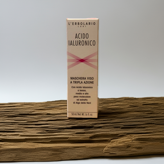 L'Erbolario - Acido Ialuronico Maschera Viso a Tripla Azione 50 ml